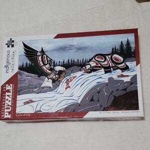 Indigenous Art Puzzle Cycle Of Life